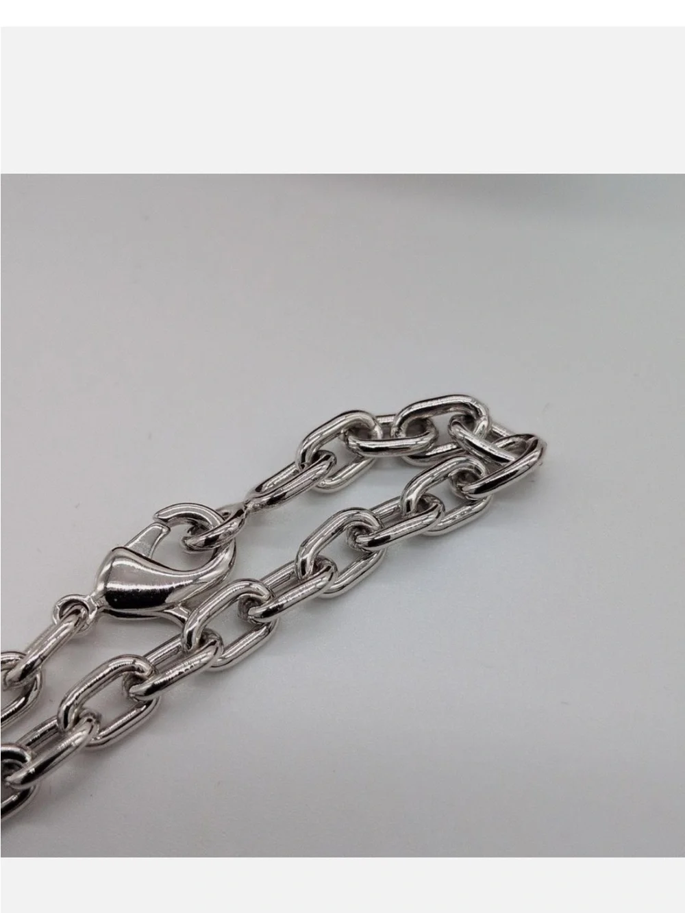 Cartier silver tone heart cut out bag charm/Key Holder with Box EUC